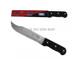 68013310#10^OAK BUTCHER KNIFE(ZHONG YUAN)